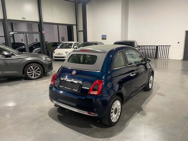Fiat 500C 1.0i Hybride met Garantie