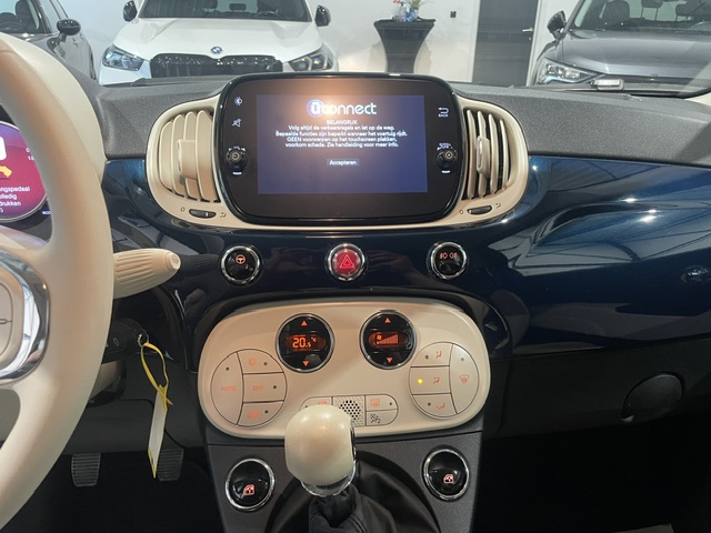 Fiat 500C 1.0i Hybride ’21 met Garantie