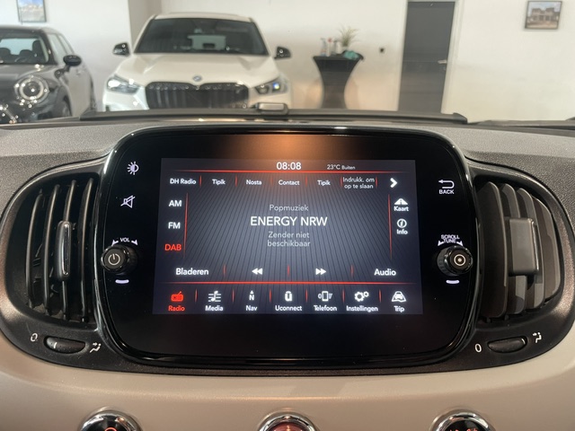 Fiat 500C 1.2i Cabrio ’19 met Garantie